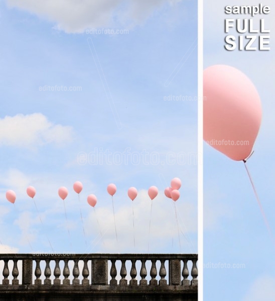Editofoto - Lorenzo Brasco Photo - Pink Balloons