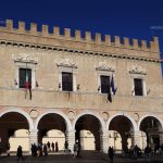 Pesaro Palazzo Ducale. Palazzo Ducale is a vast isolated, with the facade made realize by Alessandro Sforza. Renovated and expanded to its present size by the Della Rovere, Duke of Urbino and Pesaro between 1523 and 1621 approximately.