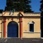 Bardolino canottieri sede dell'associazione , Lago di Garda, Veneto, Italia.
